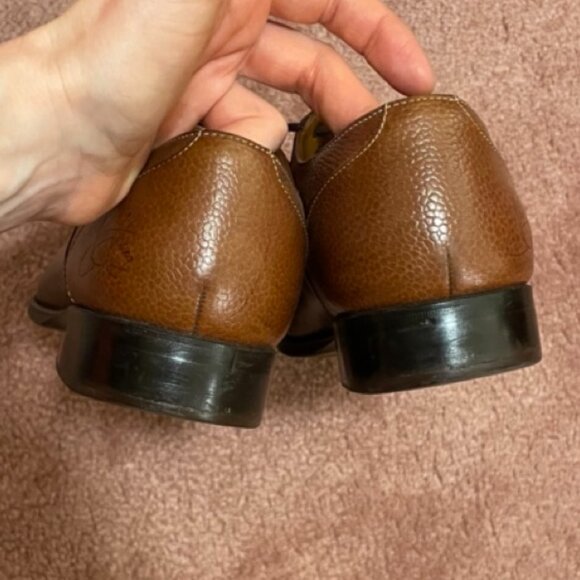 John Fluevog Twin Turbine "211 Carrall Street" brown lace-up oxford shoes - Picture 7 of 8